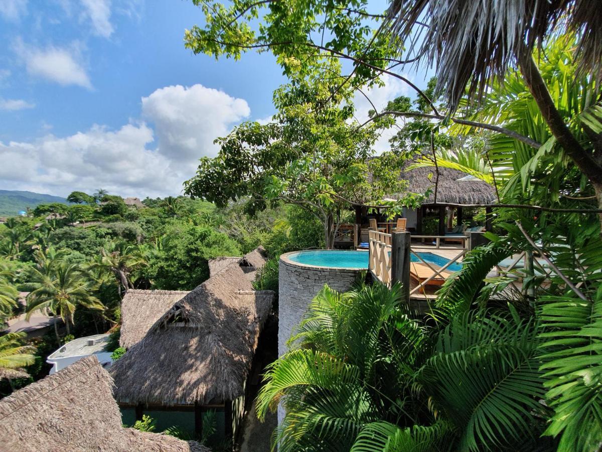 Hotel Boutique Siete Lunas Sayulita Eksteriør billede